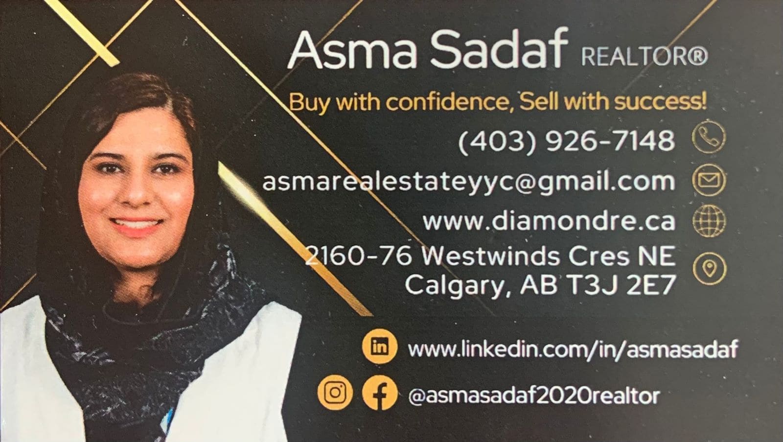 Asma Sadaf Realtor and Financial Professional