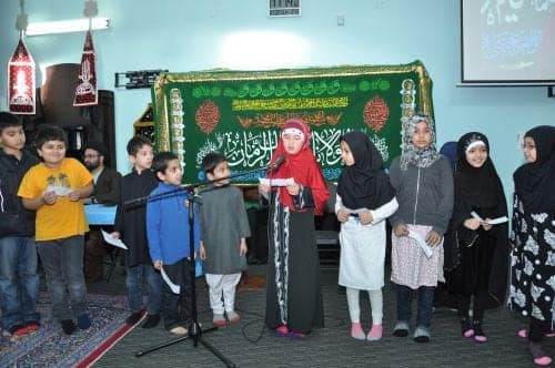 sunday Hussaini school students