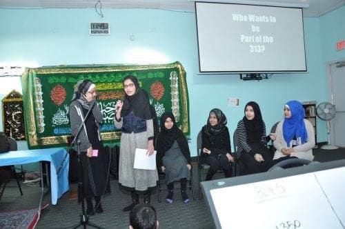 sunday Hussaini school students