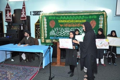 sunday Hussaini school students